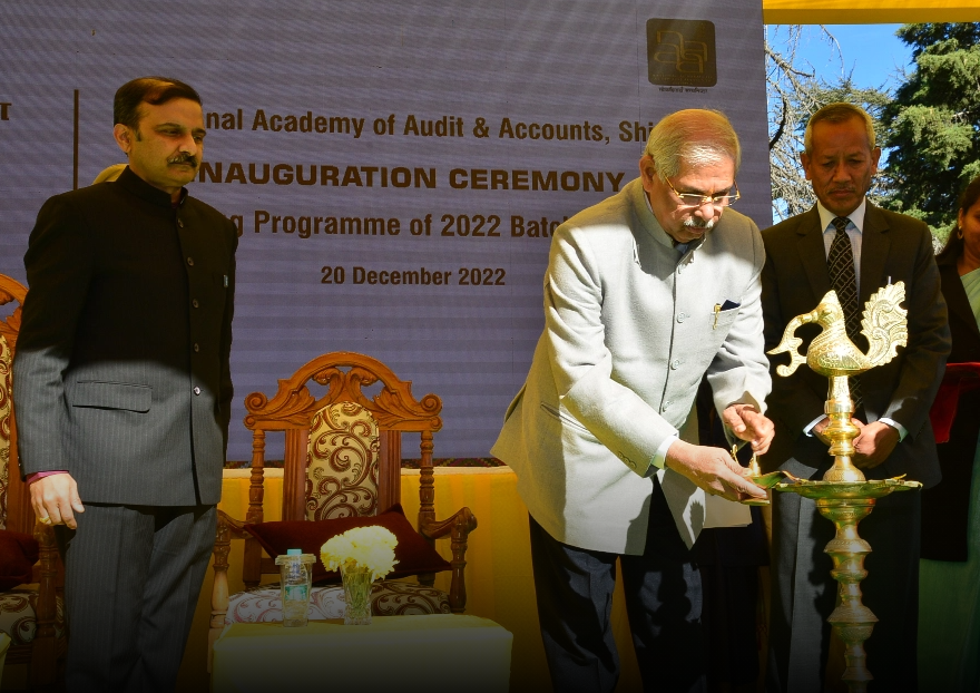 Inauguration Ceremony of 2022 batch of Indian Audit &amp; Accounts Services (IA &amp; AS) at NAAA, Shimla.